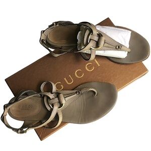 Gucci Horsebit Sandals 37.5